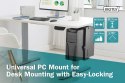 Uniwersalny uchwyt do montażu PC pod biurkiem z mechanizmem Easy-Locking