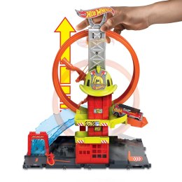 Hot Wheels City Remiza strażacka - Superpętla Zestaw HKX41 MATTEL