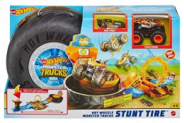 Hot Wheels Monster Truck Opona - Kaskaderska arena Zestaw GVK48