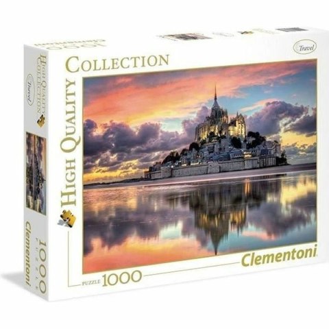 Układanka puzzle Clementoni The magnificent Mont Saint-Michel 39367.1 98 x 33 cm 1000 Części