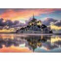 Układanka puzzle Clementoni The magnificent Mont Saint-Michel 39367.1 98 x 33 cm 1000 Części