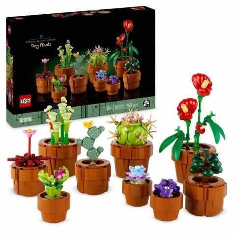 Zestaw do budowania Lego Icons 10329 Tiny Plants Wielokolorowy 758 Części