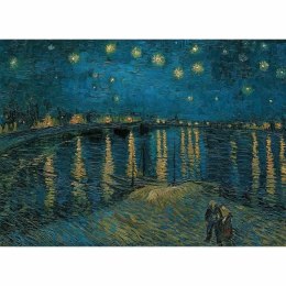 Układanka puzzle Clementoni Museum Collection - Van Gogh Starry night on the Rhone 393442 69 x 50 cm 1000 Części