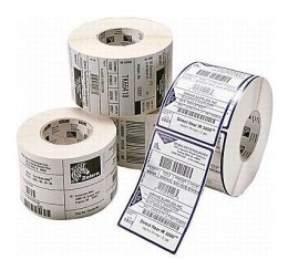 Label, Polyester, 76x38mm; Thermal Transfer, Z-ULTIMATE 3000T WHITE, Coated, Permanent Adhesive, 25mm Core