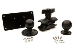 RAM MOUNT KIT, PLATE BASE, SHORT ARM, 5 inches (128mm), BALL FOR VEHICLE DOCK REAR