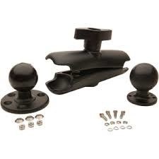 RAM MOUNT KIT, ROUND BASE, MEDIUM ARM, 8.5 inches (215mm), BALL FOR VEHICLE DOCK REAR