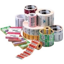 Label, Paper, 102x152mm; Thermal Transfer, Z-Select 2000T, Coated, Permanent Adhesive, 76mm Core.