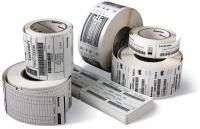 Label, Paper, 102x64mm; Thermal Transfer, Z-Select 2000T, Coated, Permanent Adhesive, 76mm Core