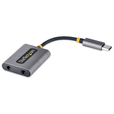 USB-C HEADPHONE SPLITTER/C TO DUAL 3.5MM AUDIO ADAPTER