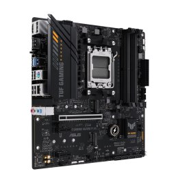 Asus | TUF GAMING A620M-PLUS | Rodzina procesorów AMD | Gniazdo procesora AM5 | Moduły DIMM DDR5 | Gniazda pamięci 4 | Obsługiwa