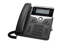 Cisco 7841 telefon VoIP Czarny, Srebrny 4 linii LCD