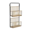 Półka na czasopisma Versa Metal Żywica Drewno MDF 12 x 68 x 32 cm Nowoczesny