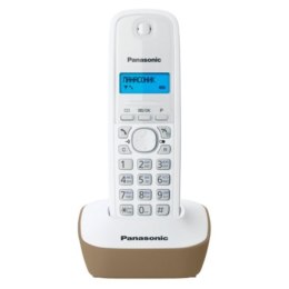 Telefon bezprzewodowy KX-TG1611 dect biało-beżowy