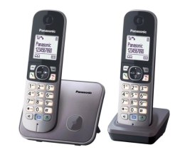 Telefon bezprzewodowy KX-TG6812 dect szary