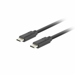 Kabel USB-C Lanberg CA-CMCM-32CU-0010-BK Czarny 1 m