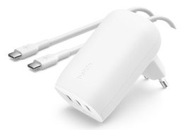 BOOST CHARGE 67 W CHARGER WITH/3 USB-C PORTS PPS TECHNOLOGY WHI