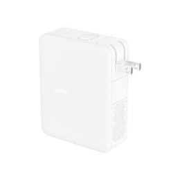 140W 4-PORTS USB GAN WALL/CHARGER WITH UK/EU/US PLUG TIPS