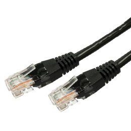 Kabel Patchcord miedziany kat.6 RJ45 UTP 10m. czarny