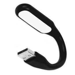 Activejet Lampka do komputera USB LED, do czytania. Napięcie 5V. Moc 1.2W. Materiał PVC. Rozmiar produktu 170*18.5*9mm.