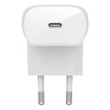 BELKIN 30W USB-C PD PPS WALL/CHARGER WHITE