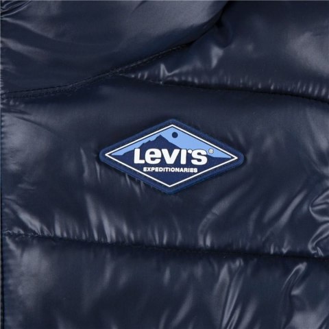 Kurtka Sportowa Dziecięca Levi's Sherpa Lined Mdwt Puffer J Dress Ciemnoniebieski - 6 lat