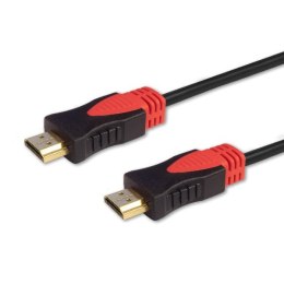 Kabel SAVIO CL-95 (HDMI M - HDMI M; 1,5m; kolor czarny)