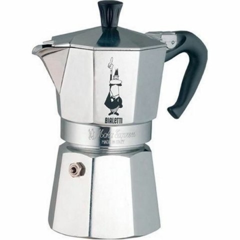 Włoska Kafeterka Bialetti Moka Express Aluminium Srebrzysty