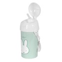 Butelka z pokrywką i słomką Miffy Menta Mięta PVC 500 ml