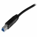 Kabel USB A na USB B Startech USB3CAB1M Czarny