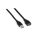 Kabel USB Aisens A105-0042 Czarny 2 m (1 Sztuk)