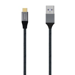 Kabel USB-C Aisens A107-0631 Szary 1 m (1 Sztuk)