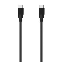 Kabel USB-C Aisens A107-0702 Czarny 1 m (1 Sztuk)