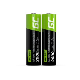 Bateria akumulatorek Green Cell GR06 2000 mAh 1,2 V 1.2 V