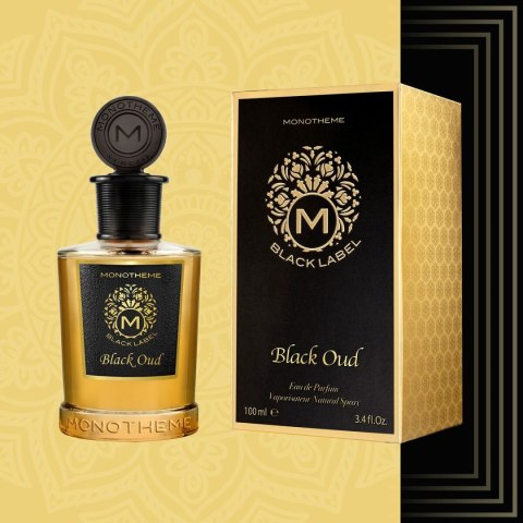 Perfumy Unisex Monotheme Venezia BLACK LABEL Black Oud EDP 100 ml