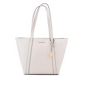 Torba Damska Michael Kors PRATT-CREAM Biały 28 x 28 x 13 cm