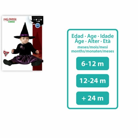 Kostium dla Niemowląt Fioletowy Czarownica Dziecko - 24 Miesiące