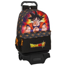 Torba szkolna z kółkami Dragon Ball Czarny 30 x 46 x 14 cm