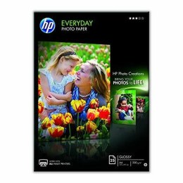 Błyszczący Papier Fotograficzny HP A4 25 Kartki