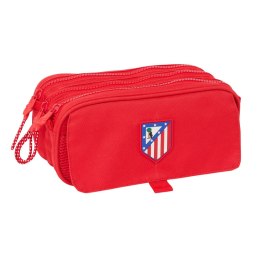 Piórnik Potrójny Atlético Madrid Czerwony 21,5 x 10 x 8 cm