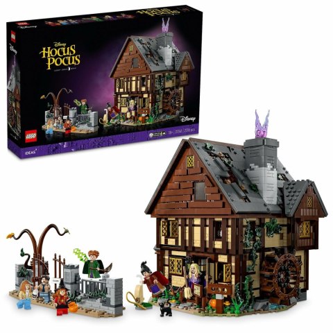 Zestaw do budowania Lego Disney Hocus Pocus - Sanderson Sisters' Cottage 21341 2316 Części