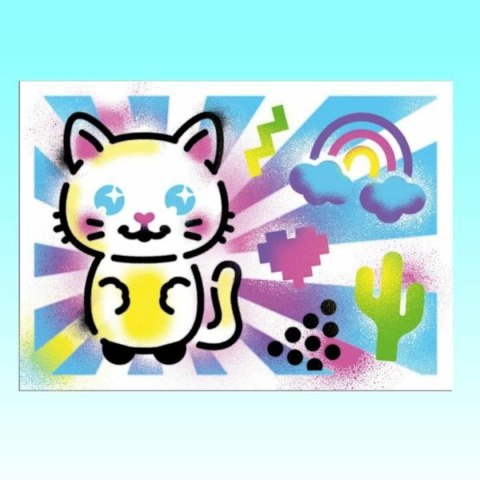 Zestaw do Rękodzieła Canal Toys Airbrush Art Biały Plastikowy