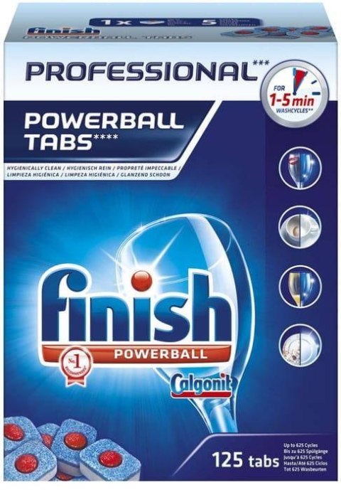 Finish Professional Tabletki do Zmywarki 125 szt.