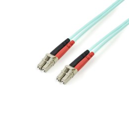 5M AQUA FIBER PATCH CABLE/.