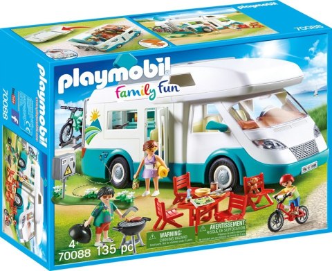 Zestaw z figurkami Family Fun 70088 Rodzinne auto kempingowe