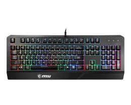 KLAWIATURA GAMING BLACK US VIGOR GK20 US MSI