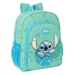 Plecak szkolny Lilo & Stitch Aloha Turkusowy 32 x 38 x 12 cm