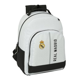 Plecak szkolny Real Madrid C.F. 24/25 Biały Szary 32 x 42 x 15 cm