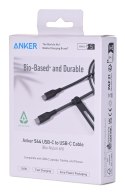 Kabel Anker 544 USB-C do USB-C Bio-Nylon 1.8m 140W czarny