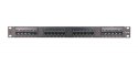 Patchpanel CAT5E UTP 24 porty