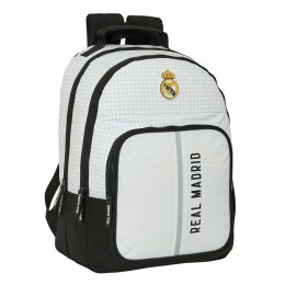 Plecak szkolny Real Madrid C.F. 24/25 Biały Szary 32 x 42 x 16 cm